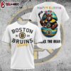 NHL Boston Bruins All Over Print 3D T-Shirt