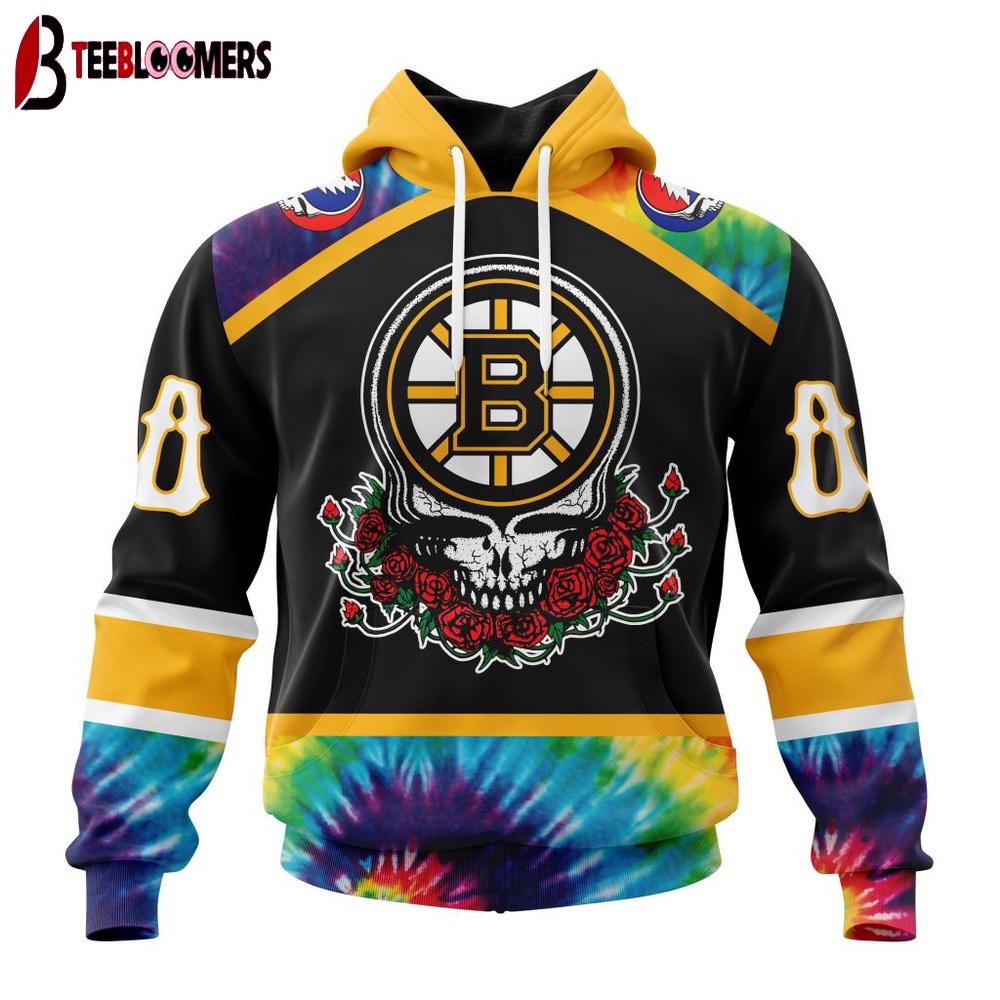 NHL Boston Bruins Grateful Dead 3D Hoodie Shirt
