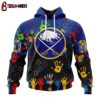 NHL Buffalo Sabres Special Autism Awareness 3D Shirt