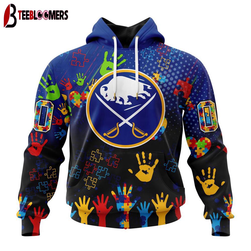 NHL Buffalo Sabres Special Autism Awareness 3D Shirt