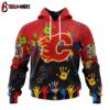 NHL Calgary Flames Special Autism Awareness 3D Shirt