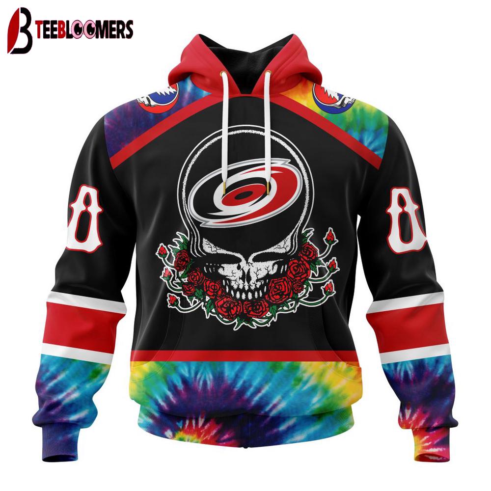 NHL Carolina Hurricanes Grateful Dead 3D Hoodie Shirt