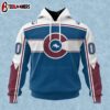 NHL Colorado Avalanche Colour Rush 3D Hoodie Shirt