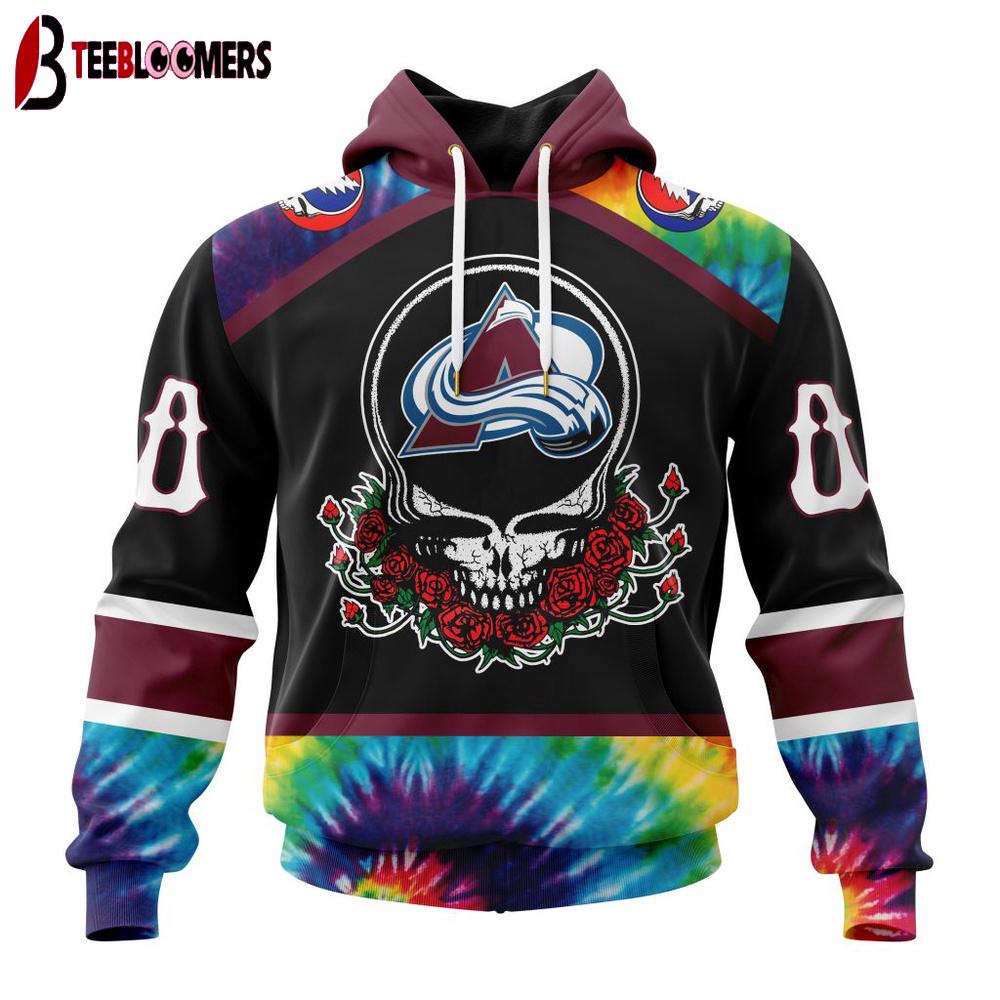 NHL Colorado Avalanche Grateful Dead 3D Hoodie Shirt