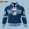 NHL Columbus Blue Jackets Colour Rush 3D Hoodie Shirt
