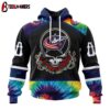 NHL Columbus Blue Jackets Grateful Dead 3D Hoodie Shirt
