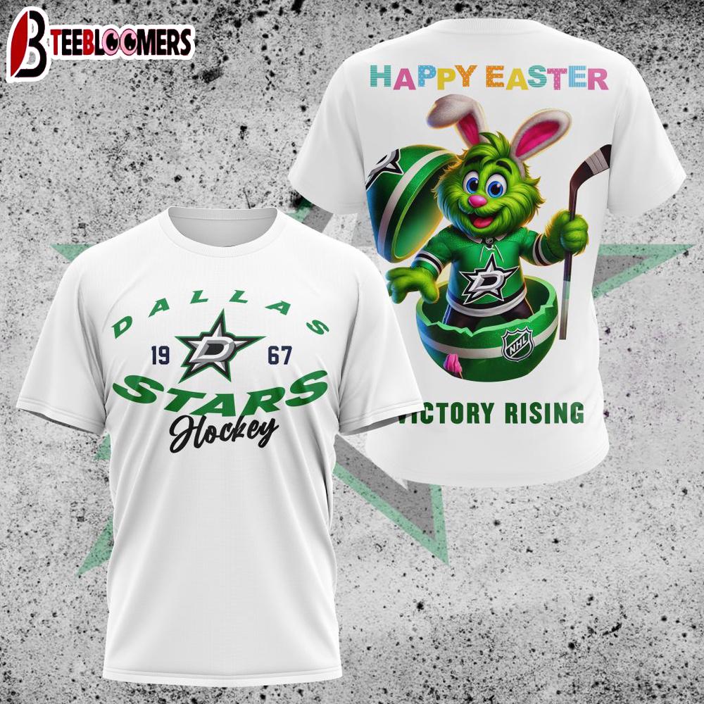 NHL Dallas Stars All Over Print 3D T-Shirt