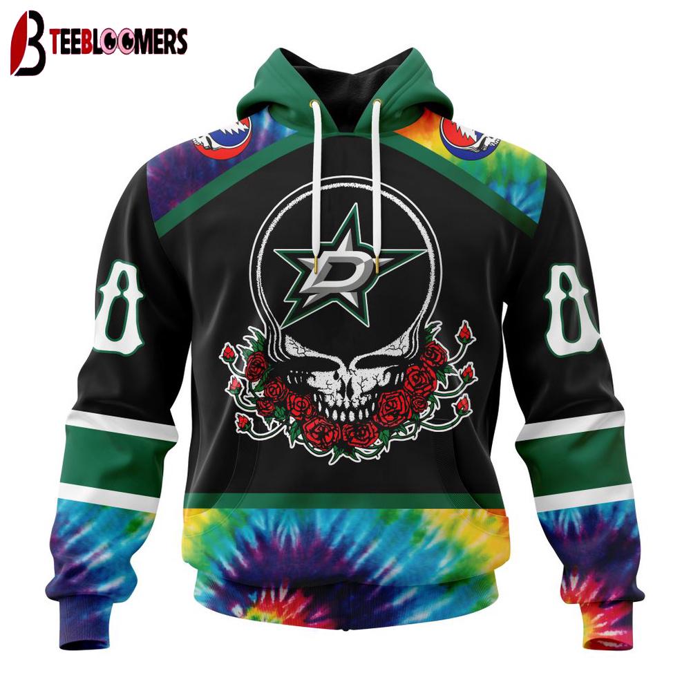 NHL Dallas Stars Grateful Dead 3D Hoodie Shirt