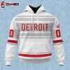 NHL Detroit Red Wings Colour Rush 3D Hoodie Shirt