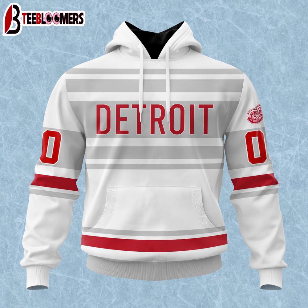 NHL Detroit Red Wings Colour Rush 3D Hoodie Shirt