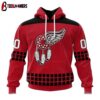 NHL Detroit Red Wings Indigenous 3D Hoodie Shirt