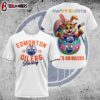 NHL Edmonton Oilers All Over Print 3D T-Shirt