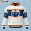 NHL Edmonton Oilers Colour Rush 3D Hoodie Shirt