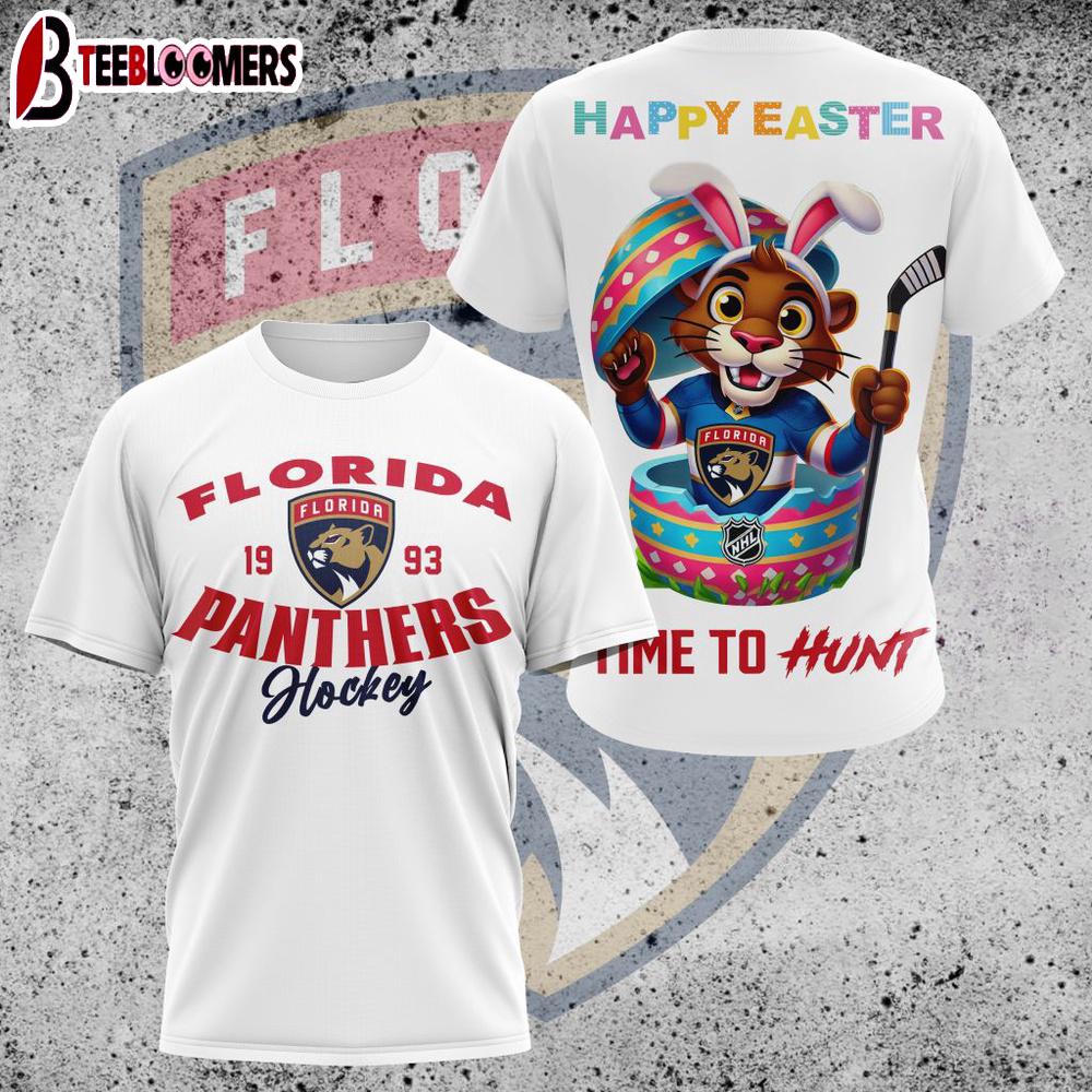 NHL Florida Panthers All Over Print 3D T-Shirt