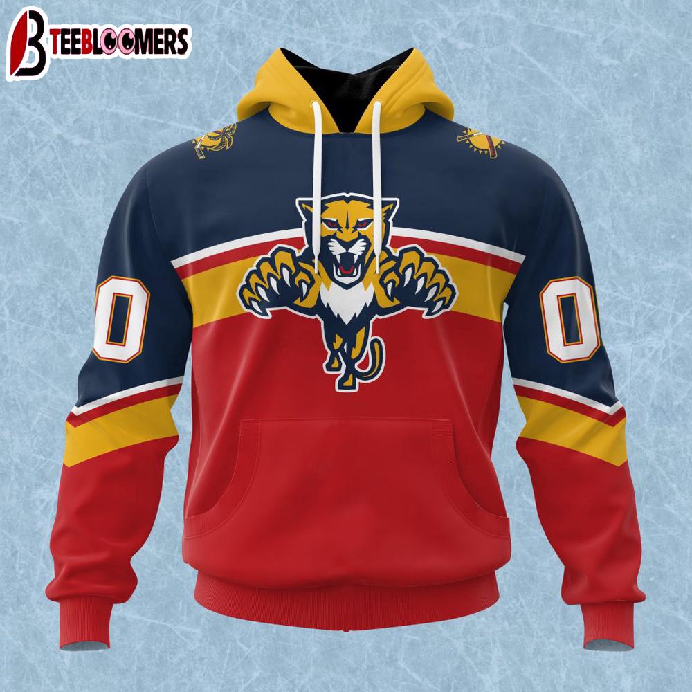 NHL Florida Panthers Colour Rush 3D Hoodie Shirt