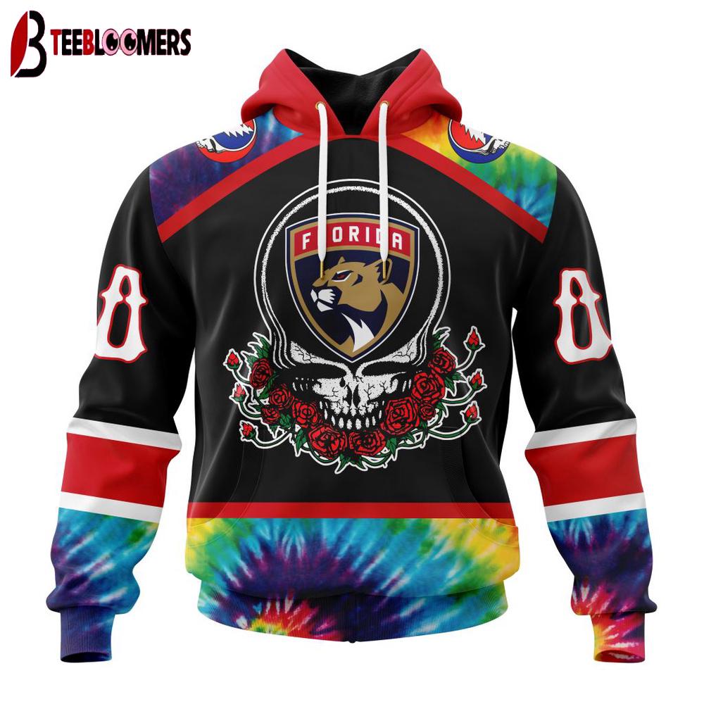 NHL Florida Panthers Grateful Dead 3D Hoodie Shirt