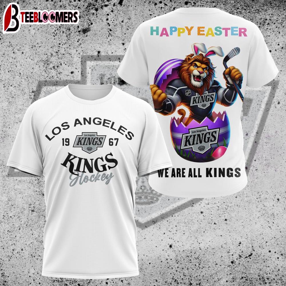 NHL Los Angeles Kings All Over Print 3D T-Shirt