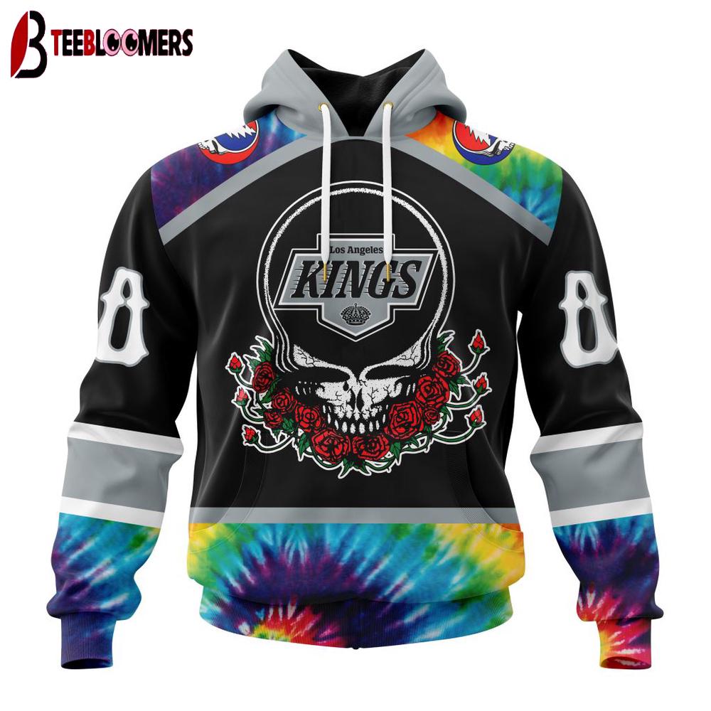 NHL Los Angeles Kings Grateful Dead 3D Hoodie Shirt