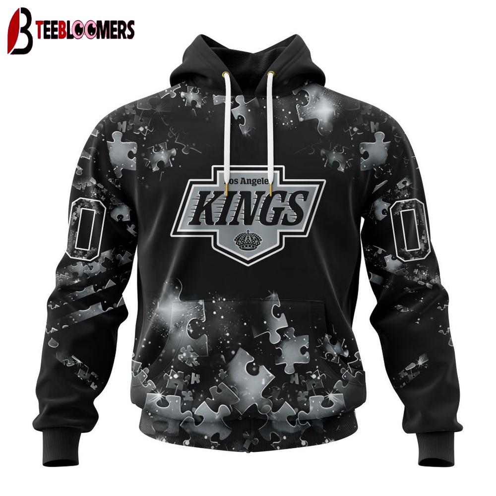 NHL Los Angeles Kings Special Autism Awareness 3D Shirts