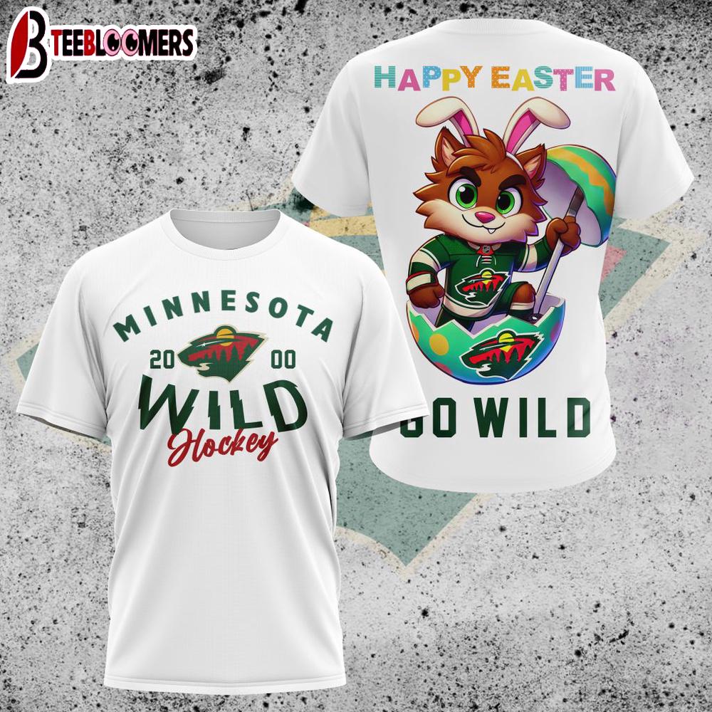 NHL Minnesota Wild All Over Print 3D T-Shirt