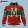 NHL Minnesota Wild Colour Rush 3D Hoodie Shirt