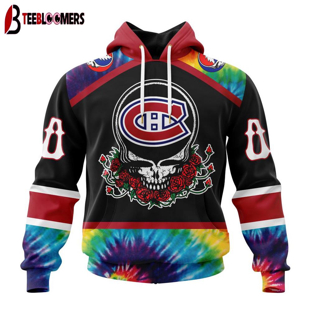 NHL Montreal Canadiens Grateful Dead 3D Hoodie Shirt