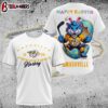 NHL Nashville Predators All Over Print 3D T-Shirt