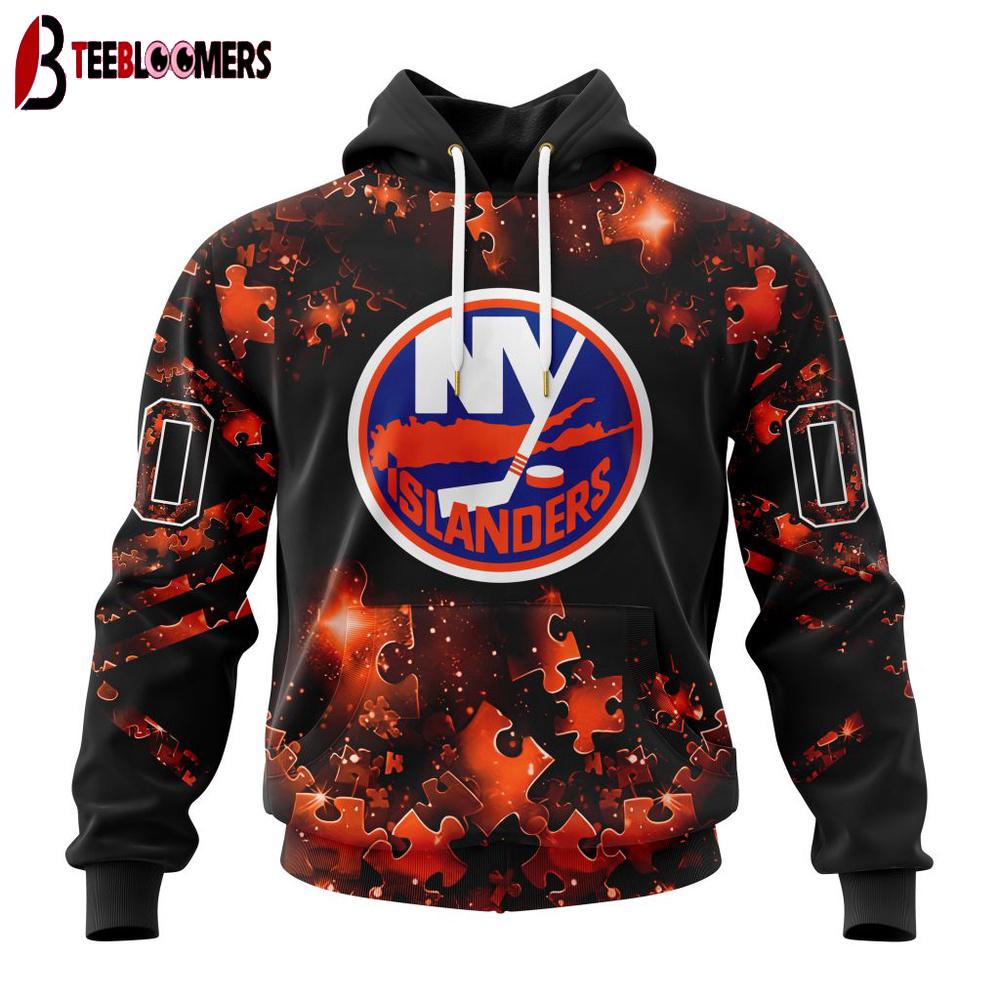 NHL New York Islanders Special Autism Awareness 3D Shirts
