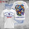 NHL New York Rangers All Over Print 3D T-Shirt