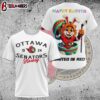 NHL Ottawa Senators All Over Print 3D T-Shirt