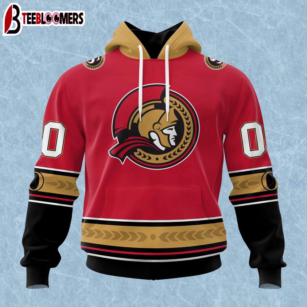NHL Ottawa Senators Colour Rush 3D Hoodie Shirt