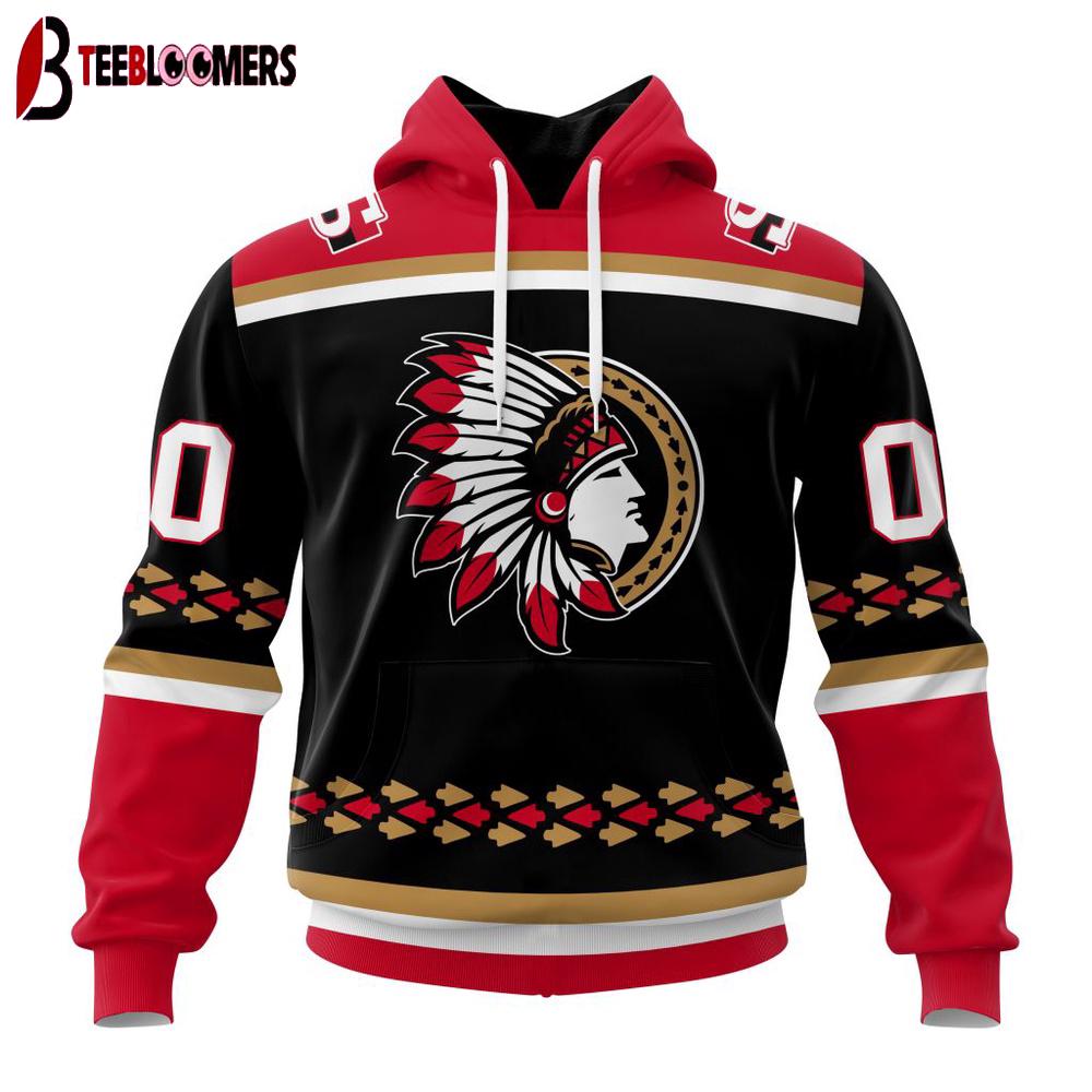 NHL Ottawa Senators Indigenous 3D Hoodie Shirt
