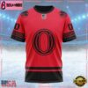 NHL Ottawa Senators Special Two-tone Design Custom T Shirt, Ottawa Senators Shirt