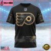 NHL Philadelphia Flyers Personalized Military Appreciation Design Custom T Shirt, Philadelphia Flyers Shirt