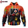 NHL Philadelphia Flyers Special Autism Awareness 3D Shirt