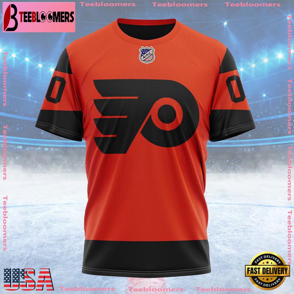 NHL Philadelphia Flyers Special Bold Custom T Shirt, Philadelphia Flyers Shirt