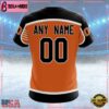 NHL Philadelphia Flyers Special Colour Rush Design Custom T Shirt, Philadelphia Flyers Shirt