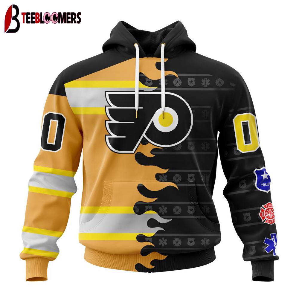 NHL Philadelphia Flyers Special First Responders 3D Shirt