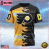 NHL Philadelphia Flyers Special First Responders Design Custom T Shirt, Philadelphia Flyers Shirt