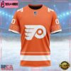 NHL Philadelphia Flyers Special Two-tone Design Custom T Shirt, Philadelphia Flyers Shirt