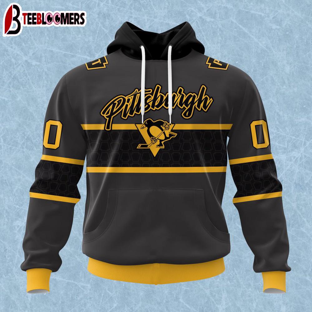 NHL Pittsburgh Penguins Colour Rush 3D Hoodie Shirt