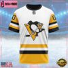 NHL Pittsburgh Penguins Personalized Away Kits Custom T Shirt, Pittsburgh Penguins Shirt