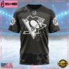 NHL Pittsburgh Penguins Special Black Camo Design For Veterans Day Custom T Shirt, Pittsburgh Penguins Shirt