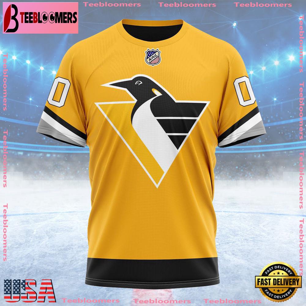 NHL Pittsburgh Penguins Special Bold Custom T Shirt, Pittsburgh Penguins Shirt