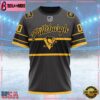 NHL Pittsburgh Penguins Special Colour Rush Design Custom T Shirt, Pittsburgh Penguins Shirt