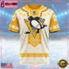 NHL Pittsburgh Penguins Special Native Heritage Design Custom T Shirt, Pittsburgh Penguins Shirt