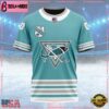 NHL San Jose Sharks Personalized Heritage Design Custom T Shirt, San Jose Sharks Shirt