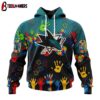 NHL San Jose Sharks Special Autism Awareness 3D Shirt