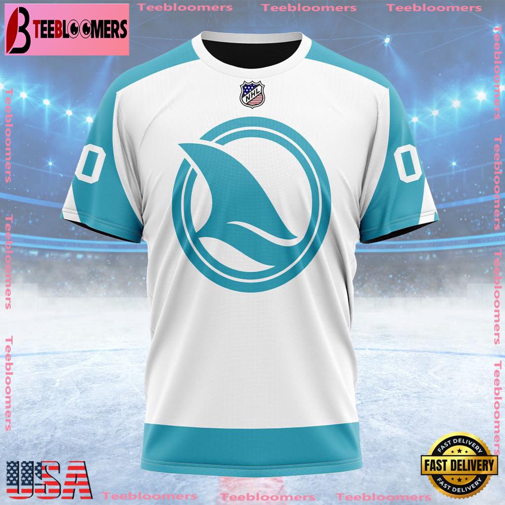 NHL San Jose Sharks Special Bold Design Custom T Shirt, San Jose Sharks Shirt