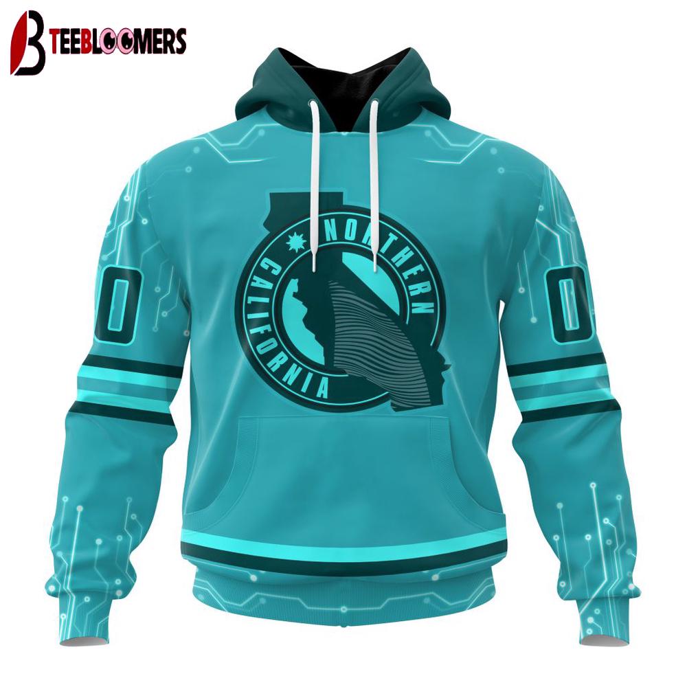 NHL San Jose Sharks Special City Edition 3D Shirt